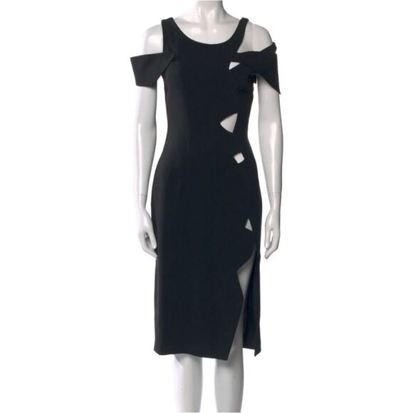 NWT Christopher kane Round Neck Cracked Seam Dress. - Picture 6 of 7